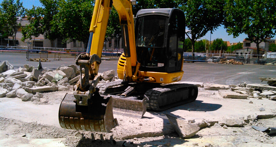 Alquiler de maquinaria obra pública en Ciudad Realy en Toledo